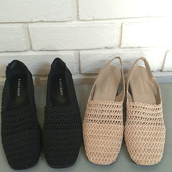 Karen Scott Shoes - Karen Scott Mesh Slip On Shoes. (2 Pairs)